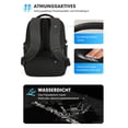thumbnail image 3 of Anti-Thief Fashion Men Backpack Multifunctional Waterproof 15.6 inch Laptop Bag Man USB Charging Travel Bag (3.0Black), 3 of 5