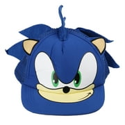 Nokiwiqis Cute Baseball Hats Cartoon Sonic The Hedgehog Cap Boy Girl Cartoon Youth Adjustable Blue Flat Hat Hot Sell Hip Hop Cap