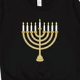 thumbnail image 3 of Inktastic Chanukah Hanukah Menorah Toddler Sweatshirt, 3 of 4