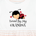 thumbnail image 4 of Inktastic Loved by Grandma Ladybug Girls Baby Dress, 4 of 5