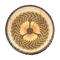 thumbnail image 6 of ZAN-9003-SG-MK Crystorama Lighting Zanzibar - 3 Light Pendant-14 Inch Tall and 14 Inch Wide, 6 of 7