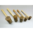 thumbnail image 3 of 5 Rawhide Mallets Jewelry Wood Leather Metalsmith & Crafts Work Set Garland USA, 3 of 4
