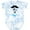 Tie Dye Blue, variant on Inktastic It's a Boy Boys or Girls Baby Bodysuit