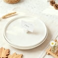 thumbnail image 6 of Elegant White Marble Cube Place Card Holders(Set of 4), Handcrafted of Natural Marble for Sophisticated Table Decor, Dinner Party, Everyday Dishes or Fancier Table Settings, 6 of 9