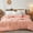 Pink, variant on ajkijo Ultra-Soft Soybean Fiber Quilt with Light Beige Tone for All Seasons, Comfortable and Elegant Home Decor White