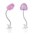 thumbnail image 4 of Milisten Gooseneck Desk Lamp with USB Led Lights for Bedside Reading Pink 1Set, 4 of 8