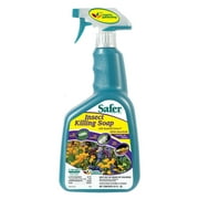 Safer 5110 Insect Killing Soap with Seaweed Extract, RTU, 32 Oz, Each