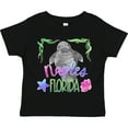 thumbnail image 3 of Inktastic Naples Florida Cute Swimming Manatee Boys or Girls Toddler T-Shirt, 3 of 5