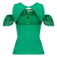 thumbnail image 2 of 989-64 Blusa verde Cklass 989-64, 2 of 2