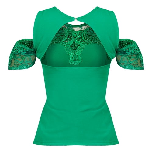 Blusa verde cklass hotsell