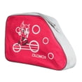thumbnail image 2 of Bolsa para patines de ruedas, bolso de mano para patines de hielo con asa, contenedor con cremallera de gran capacidad Rojo, 2 of 9