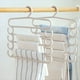 thumbnail image 3 of Pantalones Rack Multifuncional Hogar Ahorro de Espacio Multi Capa Pantalones Percha Pantalones Armario Color Ropa Pinza 5 A, 3 of 5