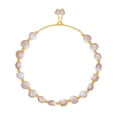 thumbnail image 1 of You Pulsera Barroca de Perlas Cultivadas de Agua Dulce - Cuentas de Perlas de 7 mm en Banda Elástica Total de 23 cm JM, 1 of 5