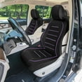 thumbnail image 2 of Universal Fit Car Seat Cover – Full Set of Automotive Car Seat Covers, Premier Leatherette Seat Covers, Water-resistant Seat Protector for Cars, Trucks, SUVs and Vans, 2 of 6