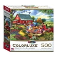 thumbnail image 1 of RoseArt - Colorluxe 500-Piece - Farm Picnic - Adult Interlocking Puzzle, 1 of 7