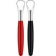 thumbnail image 1 of 2pcs Tongue Scraper For Reduce Bad Breath Adults Kids Stainless Steel Metal Tongue Cleaner Brushe Oral Clean Tool--, 1 of 5