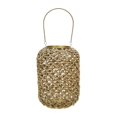 thumbnail image 1 of Sagebrook Home Rattan 10"H Hurricane Lantern, Natural, 1 of 1