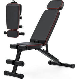 Reebok Deck Multipurpose Adjustable Bench Aerobic Strength Training Incline and Decline Black Orange Walmart