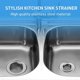 thumbnail image 4 of Kitchen Sink Strainer, Stainless Steel Sink Strainer, Kitchen Sink Grid, Thicker, Outer Diameter 112mm / 4.4 Inch(Large Size), 4 of 4