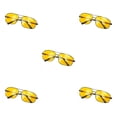 thumbnail image 2 of Minnieouse Gafas de conducción Gafas de sol con almohadilla nasal de silicona resistente a los arañazos ajustable Gafas protectoras retro Alta claridad Type2 NO2 Minnieouse CBP432958, 2 of 6