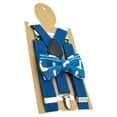 thumbnail image 3 of Tirantes para niños, pajarita, conjunto ajustable Y tirantes para espalda elásticos con Clips, tirantes para bebé, tirantes de esmoquin para, 3 of 9