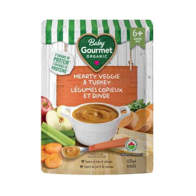 Baby Gourmet Repas Biologique Légumes Copieux & Dinde