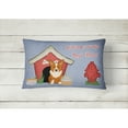thumbnail image 2 of Dog House Collection Corgi Canvas Fabric Decorative Pillow, 2 of 3