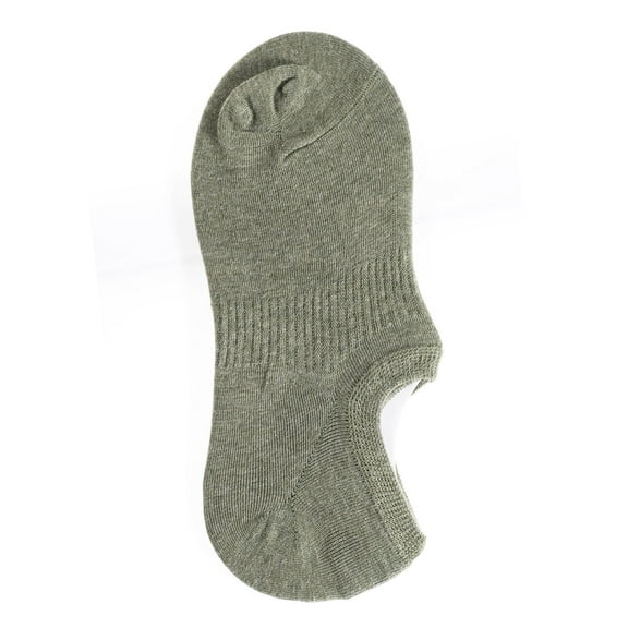 Lian LifeStyle Big Girls Women's Breathable Low Cotton Socks, Size 6-9, Dark Sea Green