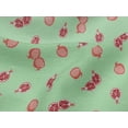 thumbnail image 4 of oneOone Viscose Jersey Fabric Pomegranate Fruit Decor Fabric Printed BTY 60 Inch Wide, 4 of 4