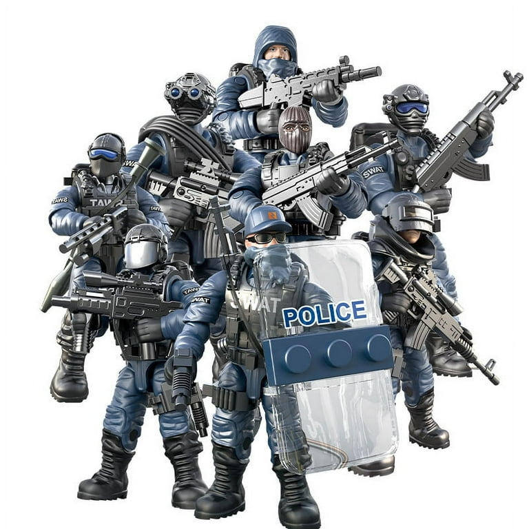 ミリタリー ARTFIGURES S.W.A.T Amazon.com: Ulanlan Special Forces Mini Military Action