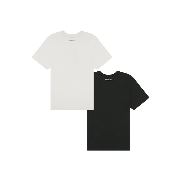 ☆YALE☆ 2PACK MENS MUSCLE FIT TSHIRT WHITE BLACK YEM9SS304 Reebok Men's Graphic Performance Tee, 2-Pack, Up to Size 3XL