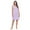 Floral Lilac, variant on Casual Nights Women's Short Sleeve Nightgown Lace V-Neck Sleepshirt Night Dress