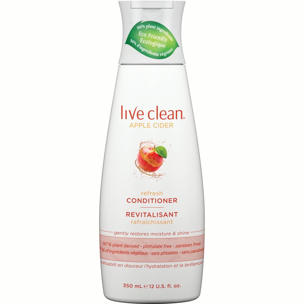 Live Clean Moisturizing Conditioner, Apple Cider 12 oz.
