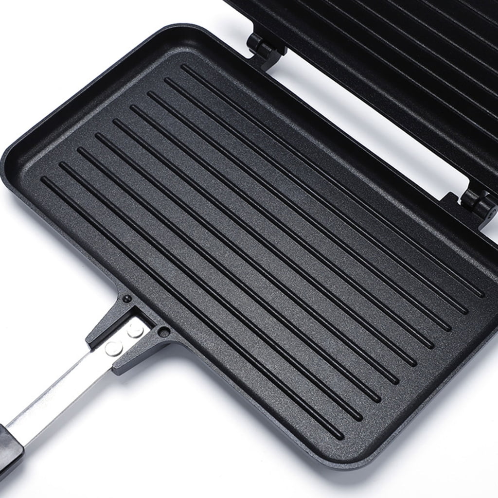 JZROCKER Nonstick Double Side Breakfast Waffle Muffin Maker Bread Toast Maker Bake Pan