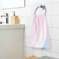 thumbnail image 3 of Yayeee 100% Cotton Hand Towels for Bathroom 16" x 28" Soft Absorbent Kitchen Towel, Pink Gradient, 3 of 7