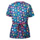 thumbnail image 2 of Pntutb mujeres moda manga corta cuello tops uniforme de trabajo blusa camisa Pntutb Pntutb-5790, 2 of 3