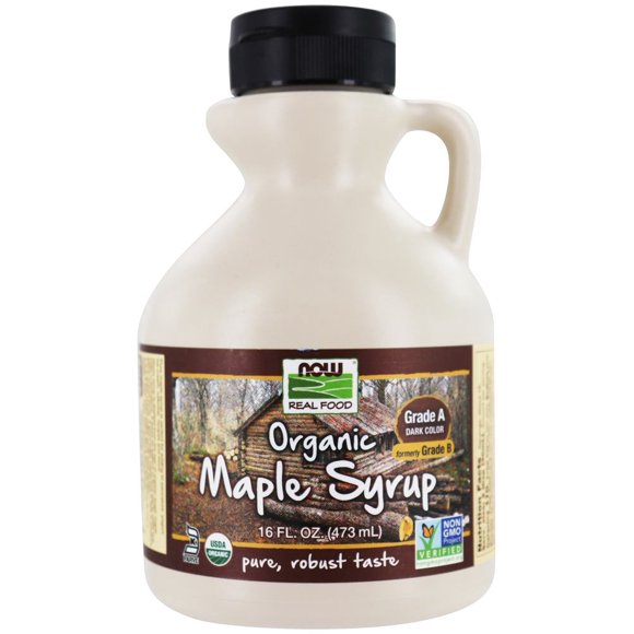 NOW Foods - NOW Real Food Organic Maple Syrup Grade A Dark - 16 fl. oz.