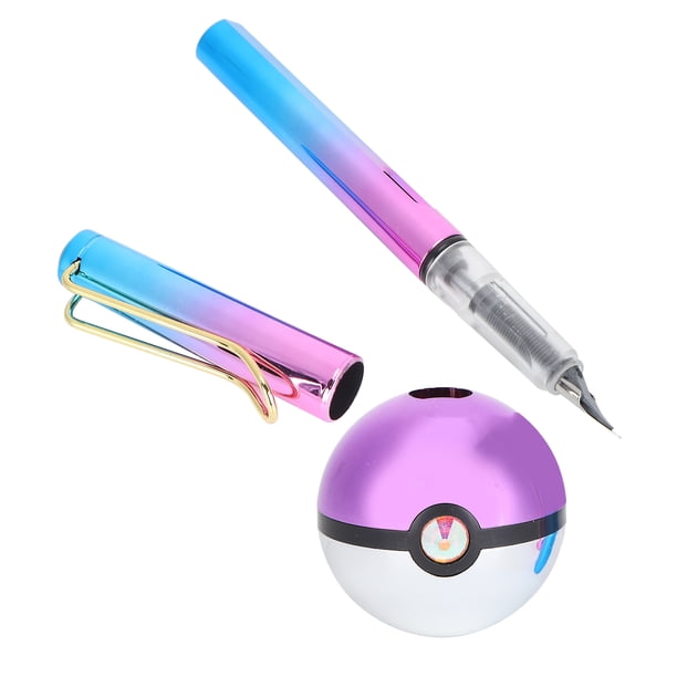 Pluma Estilográfica, Pluma Estilográfica De Punta Fina Con Diseño De Base Especial De Alta Confiabilidad Para Regalo En El Hogar