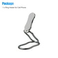 thumbnail image 2 of Phone Ring Holder Finger Kickstand, EEEkit Foldable Ring Stand, 360Â° Rotation Ring Cell Phone Back Grip for Magnetic Car Mount Compatible with iPhone 13, Samsung Galaxy, Other Smartphones, Tablets, 2 of 6