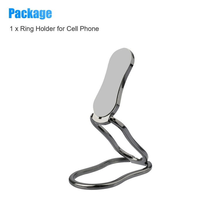 Phone Ring Holder Finger Kickstand, EEEkit Foldable Ring Stand, 360 Rotation Ring Cell Phone Back Grip for Magnetic Car Mount Compatible with iPhone