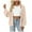 Beige, variant on vigerkar Women's Chunky Cardigan Sweaters Fall Open Front Long Sleeve Ribbed Knit Short Cardigans Outerwear Coats (Dark Blue, XL)