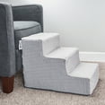 thumbnail image 3 of Vibrant Life Lightweight Pet Steps for Dogs and Cats, Gray, 3 Step, 3 of 7