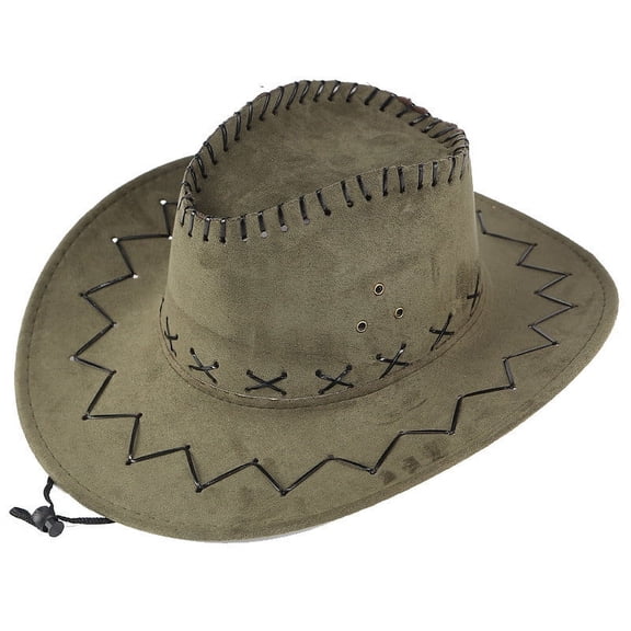 BWASD Big Wide BrimMen & Women Wide Brim Hat with Belt Buckle Adjustable Outbacks Hats Ladies Elegant Wool Flower Hat Winter Cloche Bucket Cap