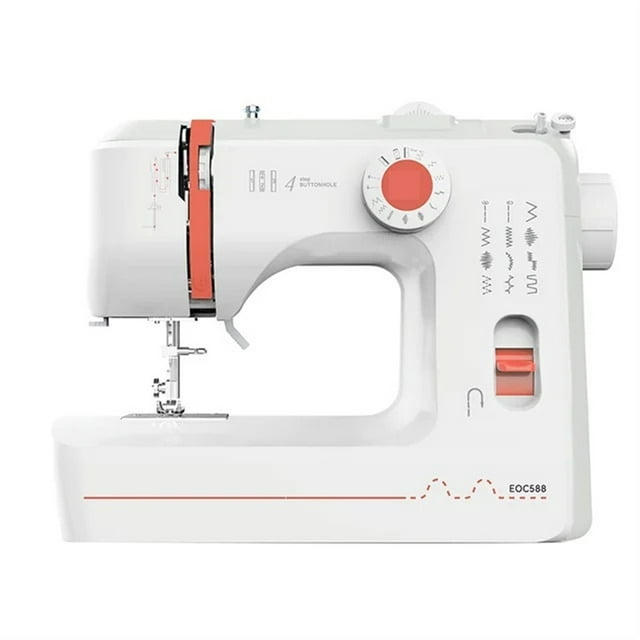 Machine à Coudre de Base avec Multi-Accessoires Portable Compacte Adaptée aux Besoins Quotidiens de Couture des Ménages