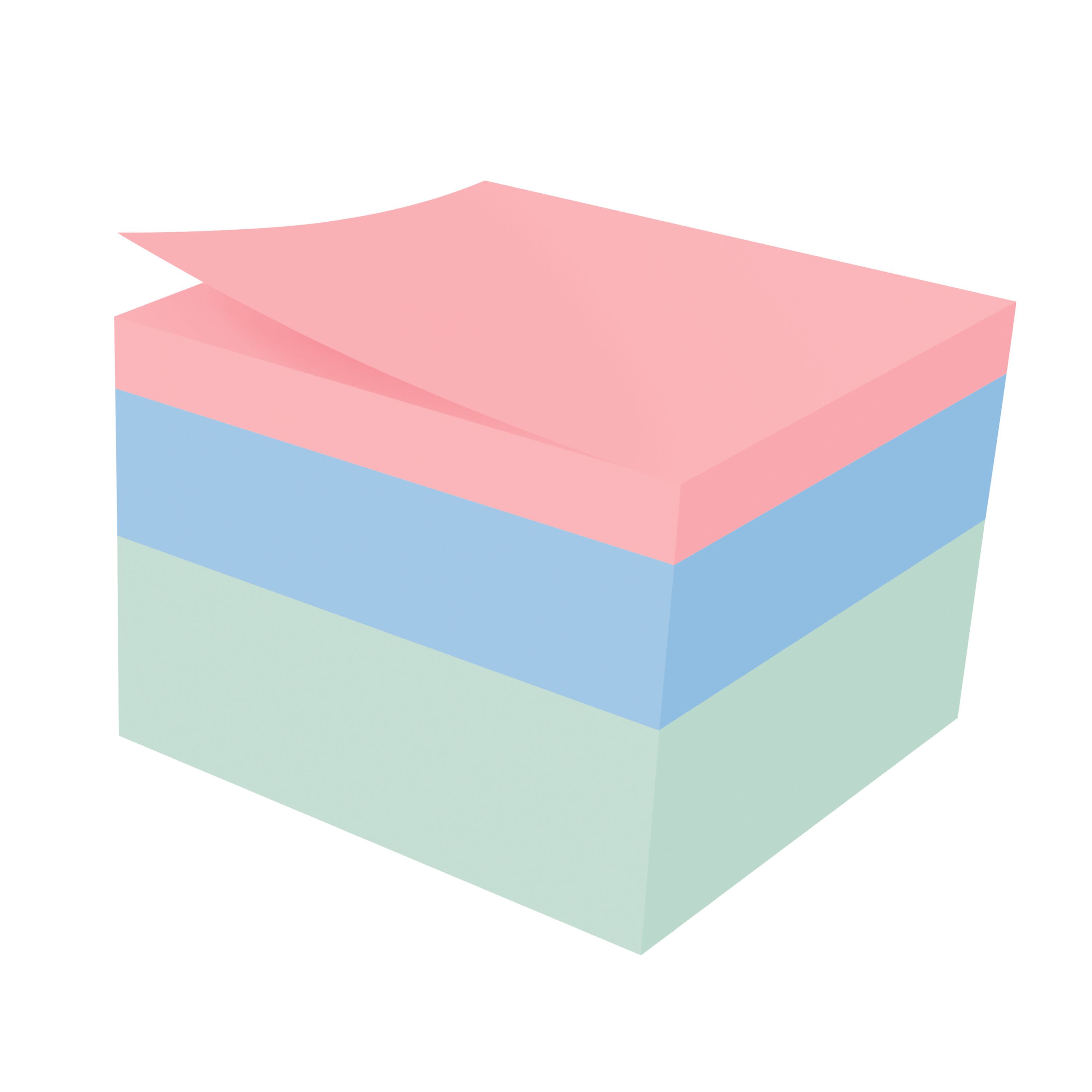 Post-it® Notes Cube, 3 in x 3 in, 490 sheets - image 3 of 9