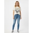 thumbnail image 3 of Women's Vintage Inspired Band Tour Graphic Tee with Short Sleeves, Sizes XXS-XXL, 3 of 4