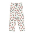 thumbnail image 4 of Naloa Fruit Print Women’s Ultra-Soft Comfy Pajama Lounge Pants with Pockets & Drawstring, 4 of 8