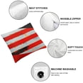 thumbnail image 6 of nygtbtfer Throw Pillows Covers and Cushion Modern Abstract Stripes Pillow Covers for Couch Sofa Bedroom Living Room Decor Set of 2 White, 6 of 7