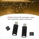 thumbnail image 5 of Paquete de 2 Adaptadores USB para Steam VR, Adaptadores para el Controlador , Plug And Play para Tracker VR Ink Pilot., 5 of 5