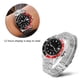 thumbnail image 5 of Reloj con correa de acero inoxidable, Winner Reloj mecánico automático para hombre Reloj mecánico automático Claridad notable, 5 of 11
